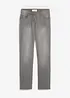 Jeans elasticizzati straight, vita media, bonprix