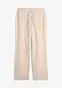 Pantaloni a palazzo in misto lino, bonprix
