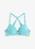 Reggiseno con coppe preformate e pratica chiusura sul davanti, bonprix