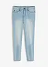 Jeans skinny cropped, vita media, bonprix