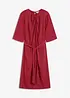 Abito midi in satin lucido, bonprix