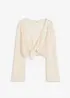 Cardigan copricostume traforato, bonprix