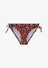 Slip per bikini con laccetti, bonprix