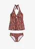 Tankini all'americana con anello (set 2 pezzi), bonprix