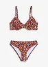 Bikini sgambato con ferretto (set 2 pezzi), bonprix