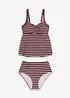Tankini con laccetti (set 2 pezzi), bonprix