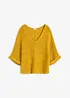 Maglia in filato a fettuccia, bonprix
