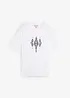 T-shirt con stampa, bonprix