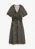 Abito midi in morbida viscosa, bonprix