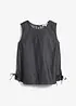 Top in jeans di cotone biologico, bonprix