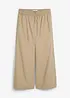 Pantaloni culotte ampi in puro cotone, bonprix