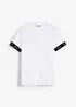 T-shirt in puro cotone biologico, slim fit, bonprix