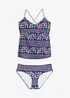 Tankini con spalline incrociate (set 2 pezzi), bonprix
