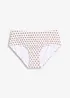 Slip a vita alta per bikini, bonprix