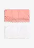 Reggiseno a fascia con cotone biologico (pacco da 2), bonprix