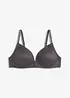 Reggiseno con coppe preformate senza ferretto con pizzo delicato, bonprix
