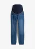 Joggers di jeans prémaman in cotone biologico, bonprix