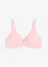 Reggiseno t-shirt con ferretto e spalline imbottite, bonprix