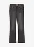 Jeans elasticizzati bootcut, vita media, bonprix