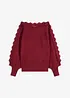 Maglione in filato fine di misto viscosa fluente, bonprix