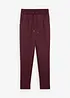 Pantaloni chino in tessuto effetto neoprene, bonprix