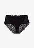 Culotte a vita alta in pizzo delicato, bonprix