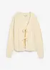 Cardigan di maglia con laccetti, bonprix