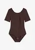 Body a mezze maniche con cotone, bonprix
