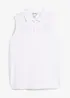 Top stile polo in puro cotone biologico, bonprix