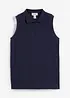 Top stile polo in puro cotone biologico, bonprix