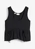 Top in misto lino fresco, bonprix