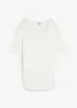 Maglia lunga in viscosa morbida, bonprix