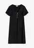 Abito in maglina con maniche di chiffon, bonprix