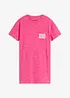 Camicia da notte oversize in filato fiammato, bonprix