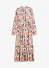 Abito lungo con stampa floreale, bonprix