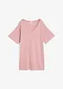 Maglia in fine misto cotone e lino, bonprix