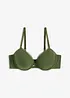 Reggiseno in cotone biologico con ferretto e coppe preformate, bonprix