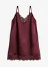 Sottoveste in satin con effetto lucido, bonprix