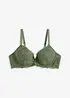 Reggiseno con coppe preformate e pizzo delicato, bonprix