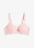 Reggiseno con coppe preformate in pizzo, bonprix