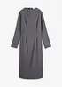 Abito midi in misto viscosa, bonprix