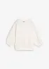 Felpa oversize in puro cotone, bonprix