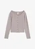 Cardigan corto in filato fine, bonprix
