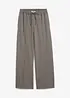 Pantaloni con elastico in vita in puro cotone biologico, bonprix