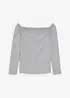 Maglia in jersey leggero a spalle scoperte, bonprix
