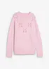 Maglione morbido in filato grosso misto lana, bonprix