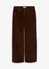 Pantaloni in velluto di misto cotone elasticizzato, bonprix
