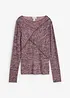 Maglia a maniche lunghe in soffice misto viscosa, bonprix