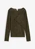 Maglia a maniche lunghe in soffice misto viscosa, bonprix
