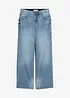 Jeans baggy, vita media, bonprix